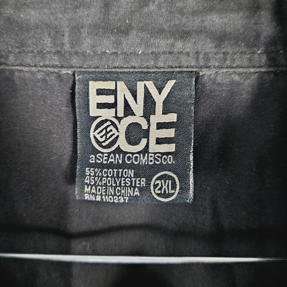 ENYCE | button up long sleeve collared shirt - Picture 6 of 7